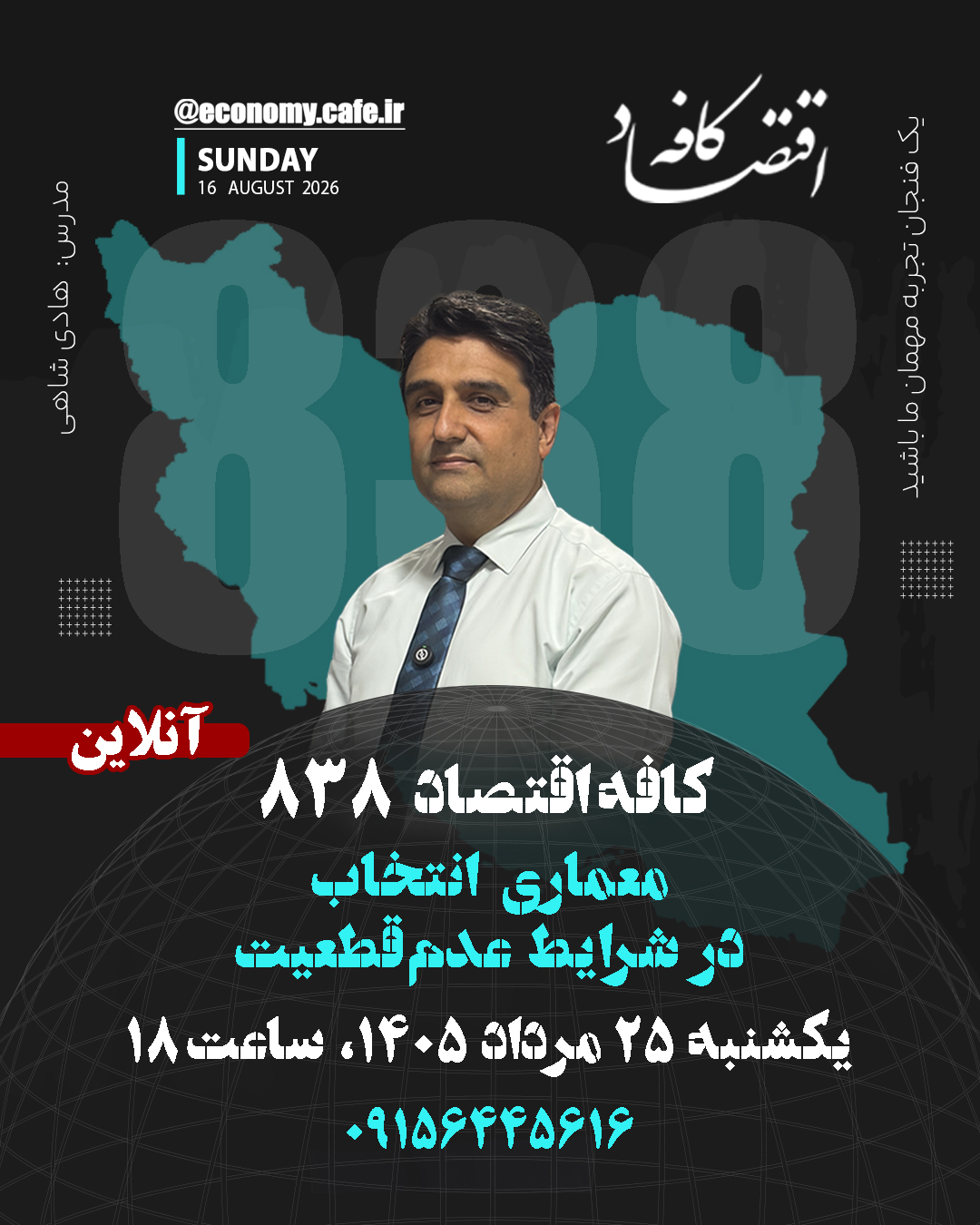 کافه اقتصاد - معماری انتخاب در شرایط عدم قطعیت